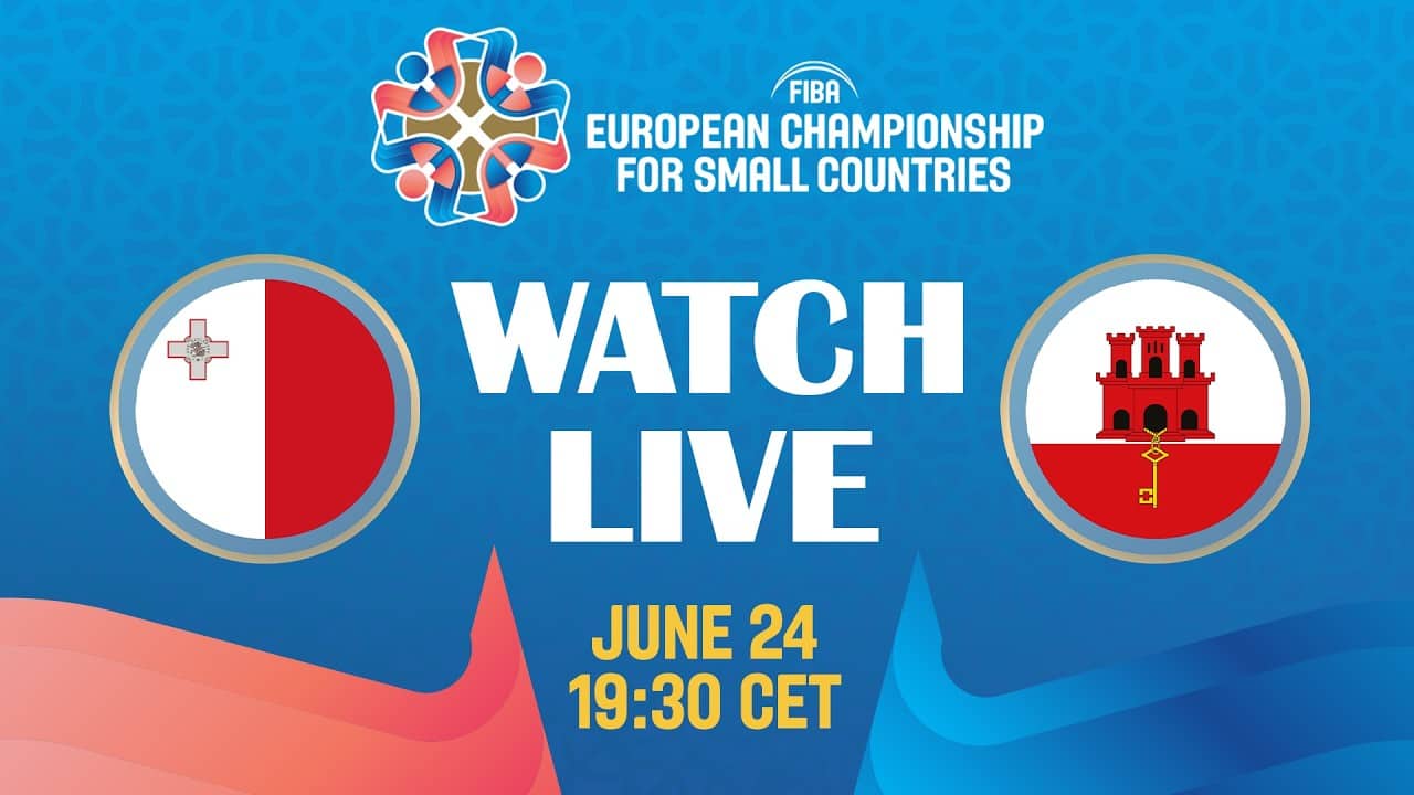 LIVE - Malta v Gibraltar | FIBA European Championship for Small Countries 2026 | Group Phase