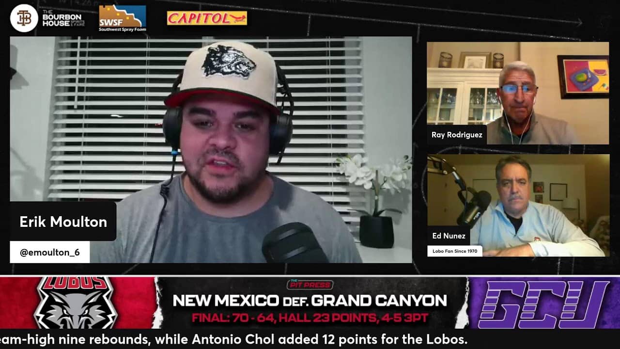 New Mexico and Jake Hall wreak havoc against GCU, seals quality road win 70-64