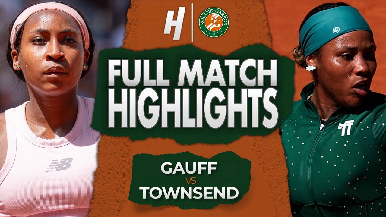 Coco Gauff vs Taylor Townsend - FULL Match Highlights | Roland Garros 2026