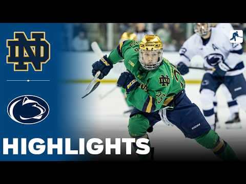 Notre Dame vs Penn State | NCAA College Hockey | Highlights - February 28, 2026