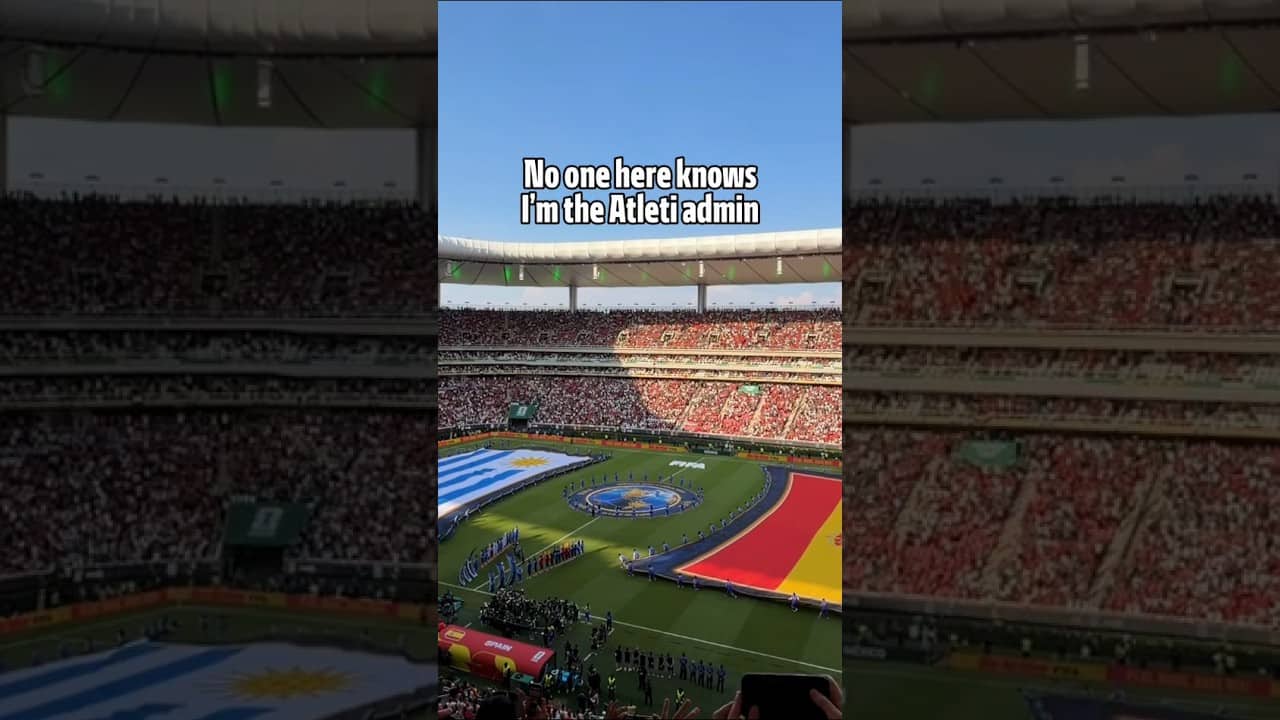 No one here knows I'm the Atleti admin