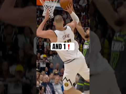 Jokić muscles through for the tough And 1