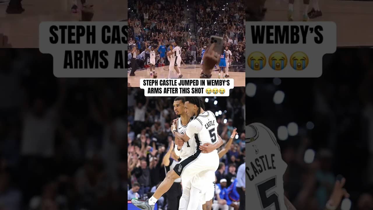 What a moment between these two 😅