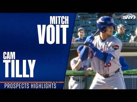 Mitch Voit, Cam Tilly | Mets Prospects Highlights