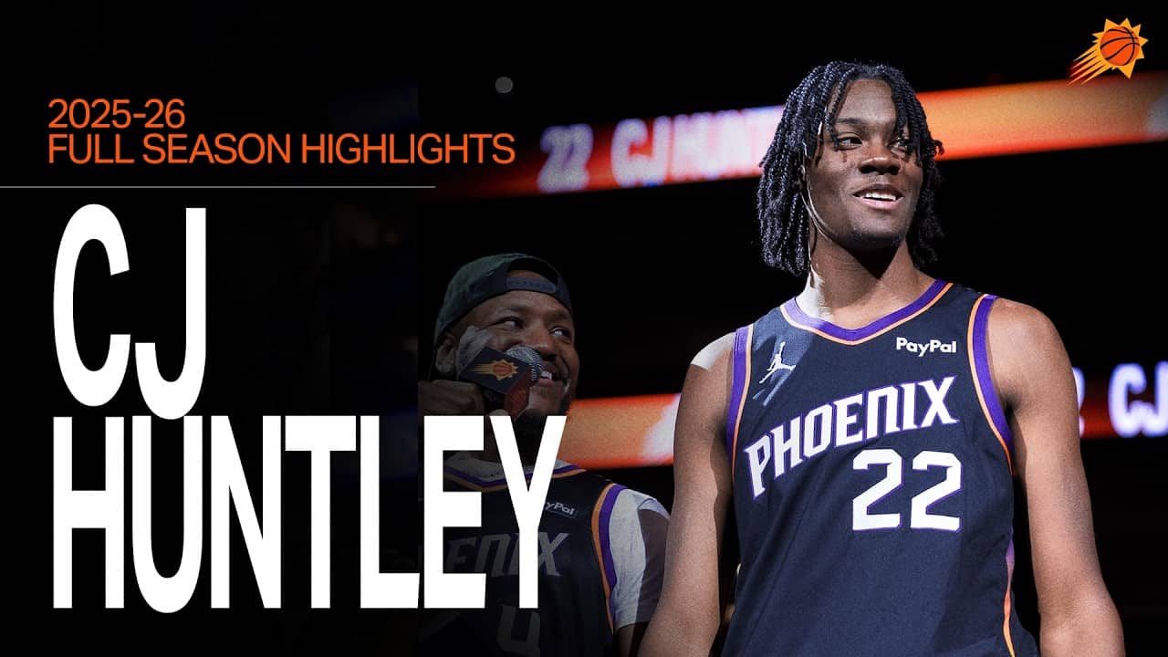 CJ Huntley's 2025-26 Rookie Season Highlights & Best Plays