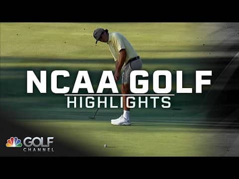 NCAA Golf Highlights: 2025 Jackson T. Stephens Cup at Shoreacres, Round 3 | Golf Channel