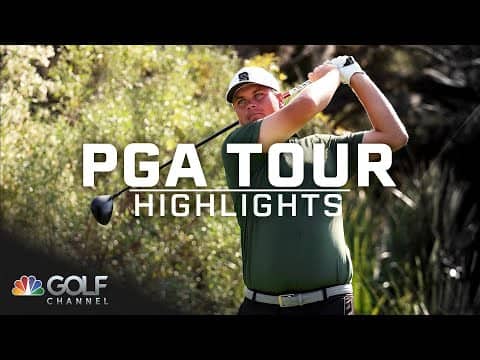 PGA Tour Highlights 2025: The RSM Classic, Round 3 | Golf Channel