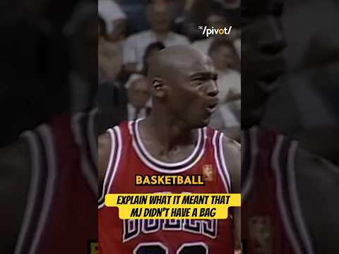 John Wall explains what people mean that Michael Jordan didn’t have a bag and what a bag is in 🏀