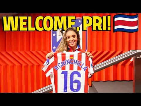 Priscila Chinchilla signs with Atlético de Madrid Femenino until 2027