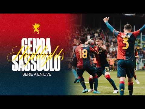 HL | GENOA 2-1 SASSUOLO | SERIE A ENILIVE 25/26