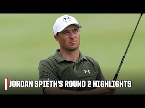Jordan Spieth's HIGHLIGHTS from Round 2 of the FedEx St. Jude Championship ⛳️ | Golf on ESPN