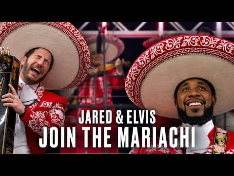 Jared & Elvis join the Mariachi de los Texas Rangers | Rangers Sports Network