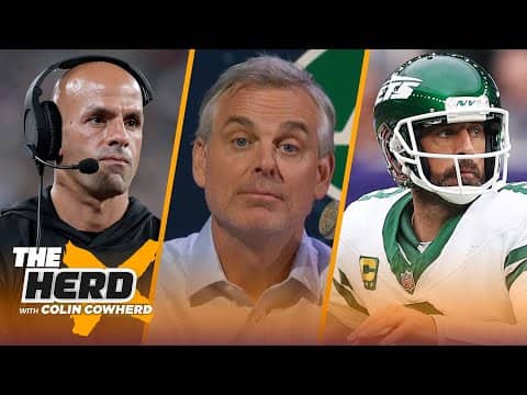 Jets fire Robert Saleh, Where do Aaron Rodgers and the Jets go from here? | NFL | THE HERD