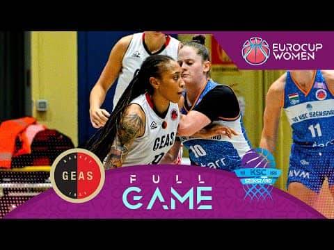 LIVE - GEAS v TARR KSC Szekszard | EuroCup Women 2025-26 | Regular Season