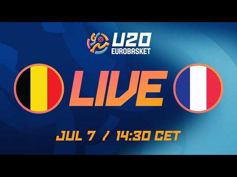 LIVE - Belgium v France | FIBA U20 Women's EuroBasket 2026 | Group Phase