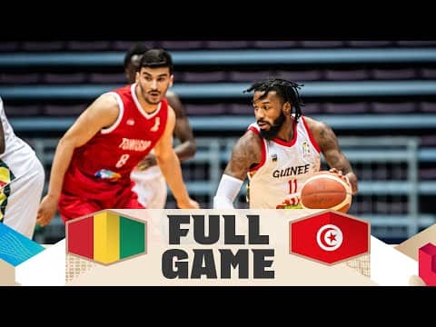 LIVE - Guinea v Tunisia | FIBA Basketball World Cup 2027 African Qualifiers