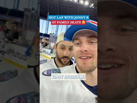 Take a hot lap with Jonny Brodzinski! 🤳