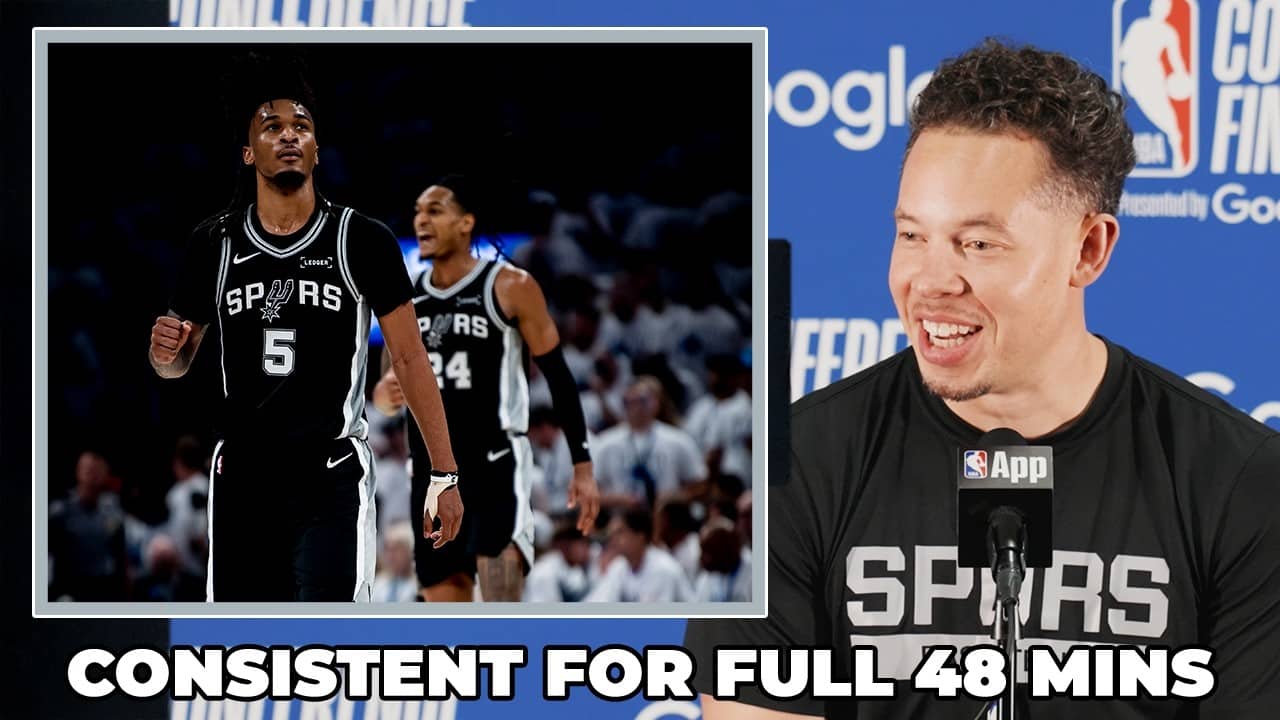 Mitch Johnson on Spurs Being Consistent for Full 48 Minutes in Game 6 of Western Conference Finals