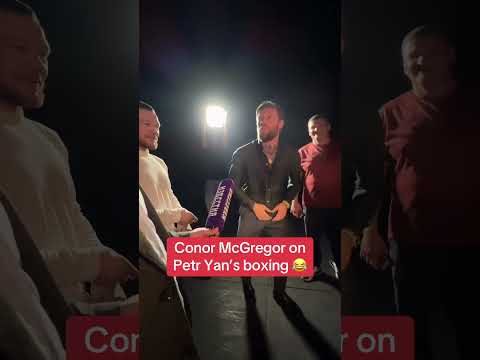 When Conor McGregor said he’s the best boxer in the 🥊 (via @umar_kremlev/IG, @iba_official/IG)