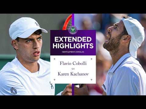 Dramatic tennis 🎾 Flavio Cobolli vs Karen Kachanov | Match Highlights | Wimbledon 2026
