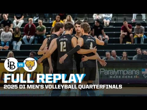 Long Beach State vs Fort Valley State: 2025 Men's Volleyball Quarterfinals | FULL REPLAY