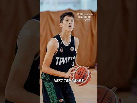 courts around the world led Egor Dëmin here – a new chapter begins 🏠 #nba #journey #brooklynnets