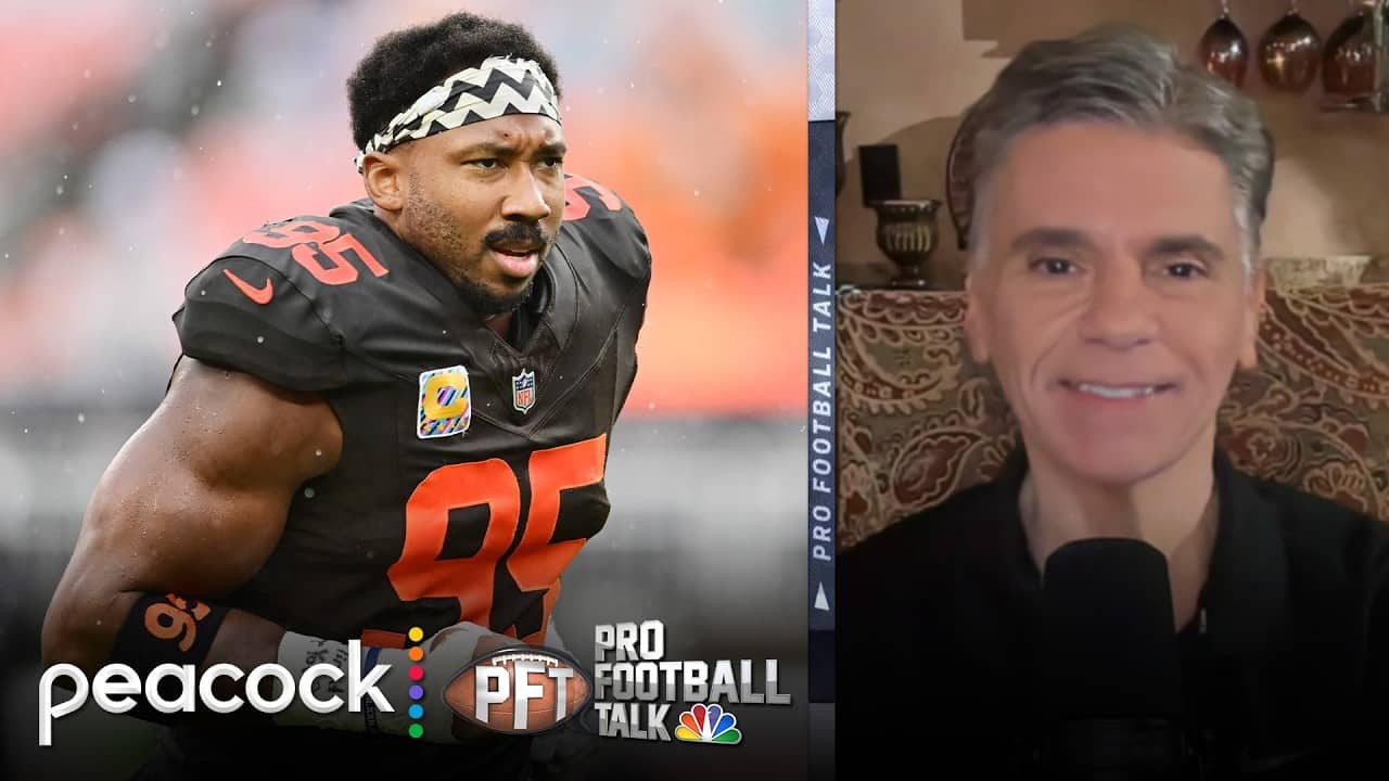 Myles Garrett reportedly to LA Rams in blockbuster deal | Pro Football Talk | NFL on NBC
