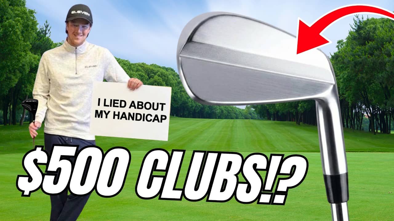 Amateur Golfer (4.7 HCP) Vs US OPEN TOUR PRO - With CHEAP CLUBS!