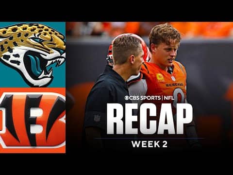 Joe Burrow leaves game with injury, Jake Browning leads Bengals to win over Jaguars | Game Recap