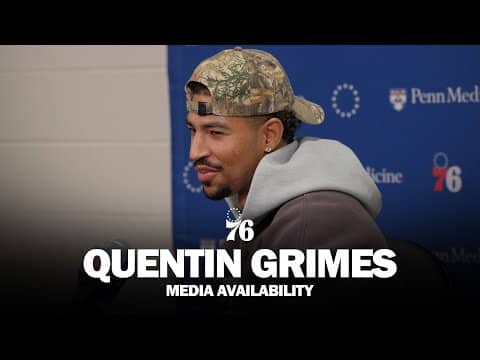 Philadelphia 76ers Postgame Media Availability 🎙️ | Quentin Grimes | 11.11.25