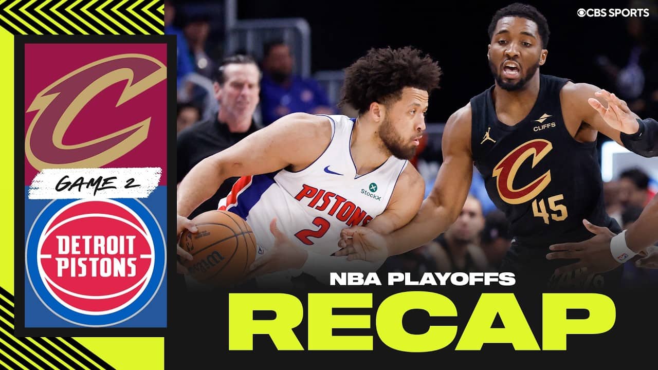 Pistons hold off Cavaliers to take 2-0 series lead | 2026 NBA Playoffs