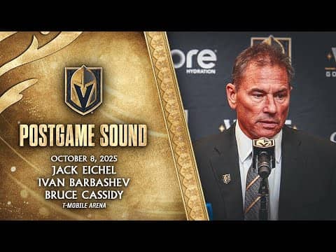 🎥 POSTGAME SOUND: Eichel, Barbashev & Cassidy