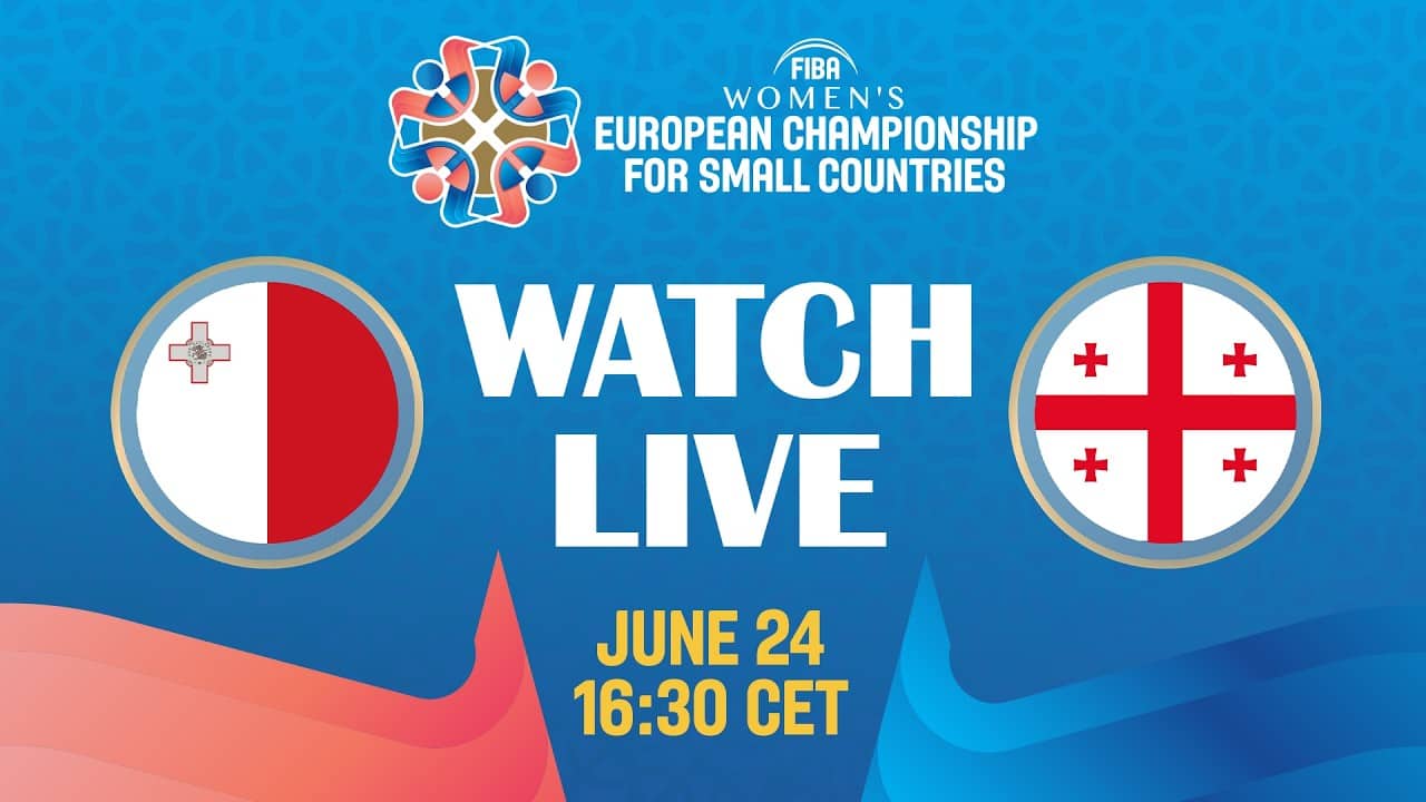 LIVE - Malta v Georgia | FIBA Women's European Championship for Small Countries 2026 | Group Phase
