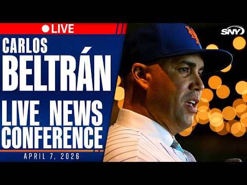 LIVE: Carlos Beltran Number Retirement News Conference