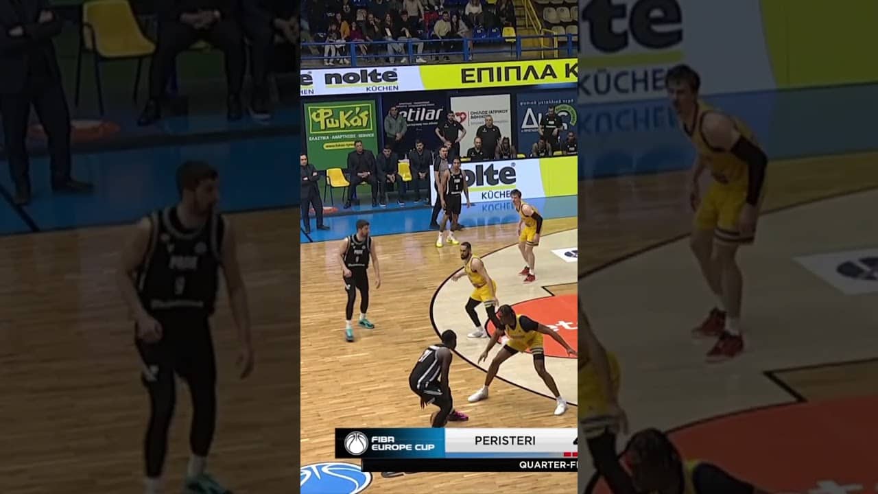 Patrick Beverley putting on a show in the #FIBAEuropeCup 😮💨