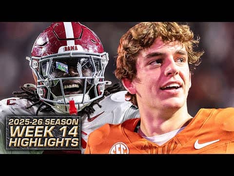 WEEK 14 HIGHLIGHTS from the 2025-26 college football season 🎥 | ESPN College Football