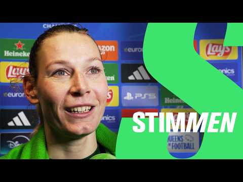 „Freut mich, der Mannschaft geholfen zu haben" | Stimmen | UWCL | VfL Wolfsburg - Juventus Turin