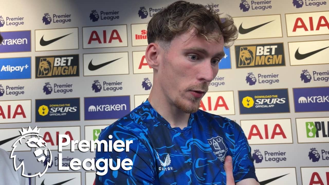 James Garner reflects on disappointing end to Everton's season | Pro Soccer Talk | NBC Sports