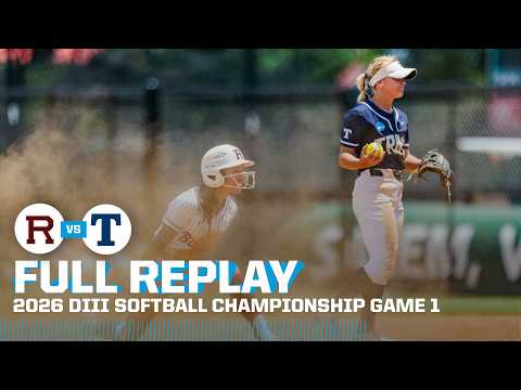 Redlands vs. Trine: 2026 DIII softball championship Game 1 | FULL REPLAY