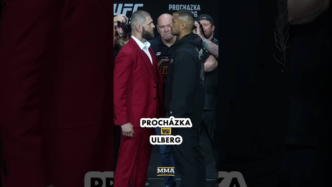 Jiri Prochazka vs. Carlos Ulberg INTENSE UFC 327 FACEOFF | MMA Fighting