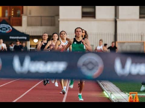 Sage Hurta Klecker goes wire to wire at the Track Fest