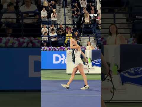 Elina Svitolina returns to the Dubai final after 8 years! #wta #tennis #sports