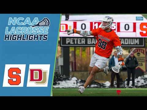 Syracuse vs Denver | NCAA College Lacrosse Highlights | March 16, 2026