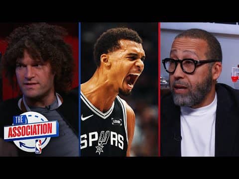 Robin Lopez & David Fizdale Talk Wemby's Huge Game | The Association on NBATV