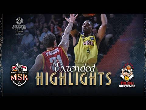 Mersin Sports Club v Filou Oostende | Full Game Highlights | #BasketballCL 2025-26