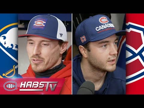 BUF@MTL: Pregame media ops | FULL PRESS CONFERENCES