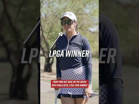 LPGA Winner tries out PING's Newest Putter!