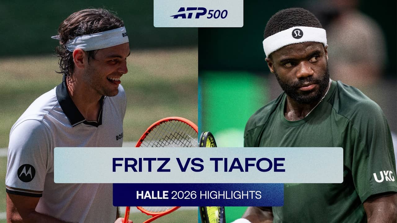 Taylor Fritz vs. Frances Tiafoe Highlights | Halle 2026 Final