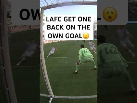 LAFC ON THE BOARD✅ off the OWN GOAL