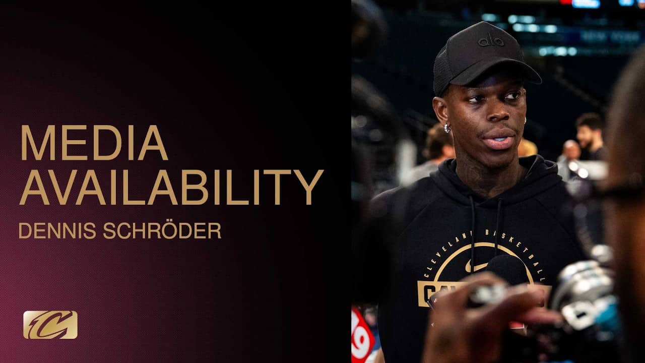 Cavs Practice | Dennis Schröder Media Availability | 05.20.2026